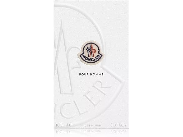 Moncler Pour Homme for Men EDP Spray, 3.4 Oz
