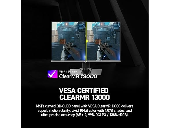 MSI 27" UHD Monitor | MAG 272UP QD-OLED X24