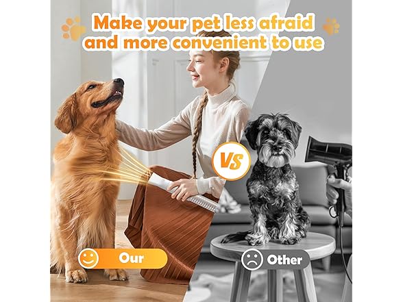 SNOYWEN dog grooming vacuum and dryer