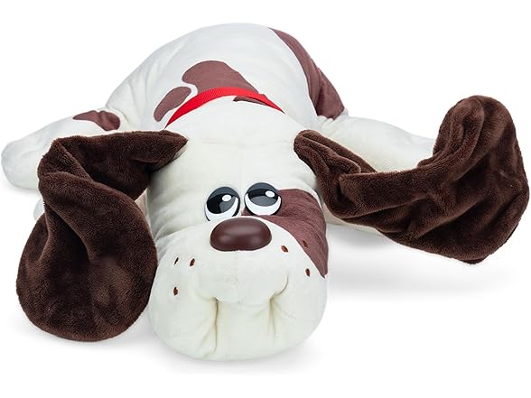 POUND PUPPIES Cream with Medium Brown Spots Plush Toy