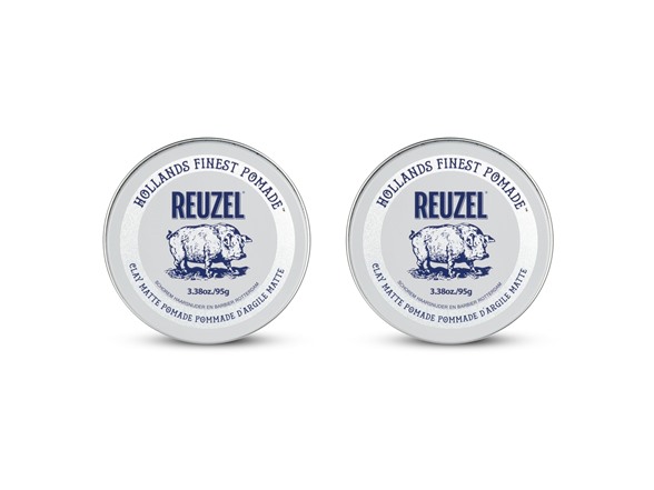 Reuzel Clay Matte Pomade 3.38 oz 2 Pack