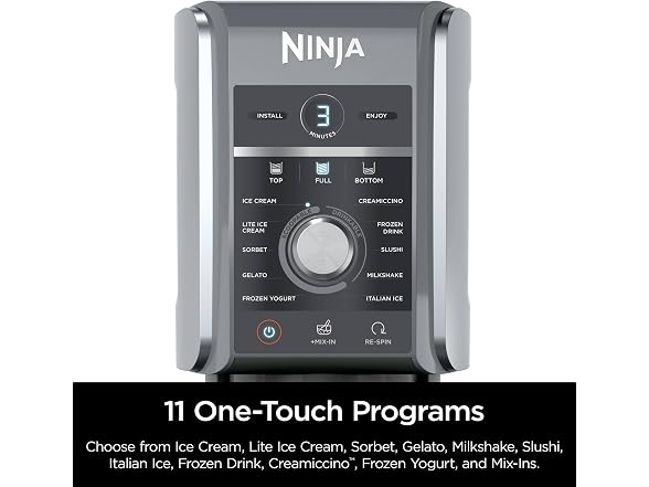 Ninja CREAMi Deluxe 11-in-1 Ice Cream & Frozen Treat Maker