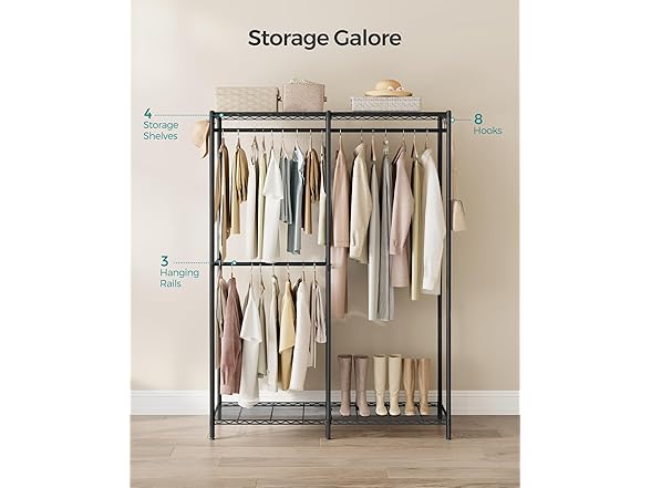 SONGMICS Clothes Rack