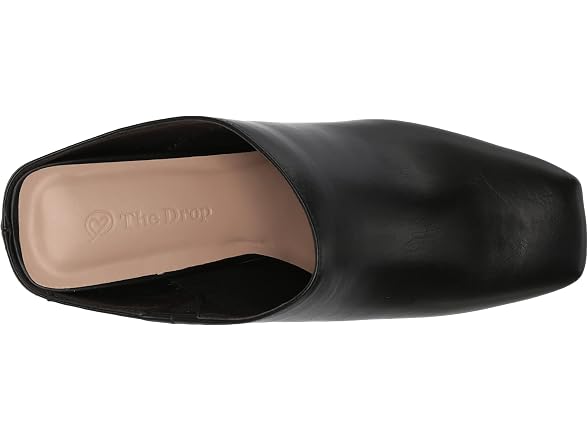 The Drop Women's Avena Square Toe Block Heel Mule