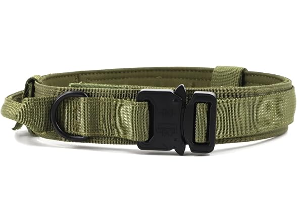 Buyter Reflective Nylon Tactical Dog Collar