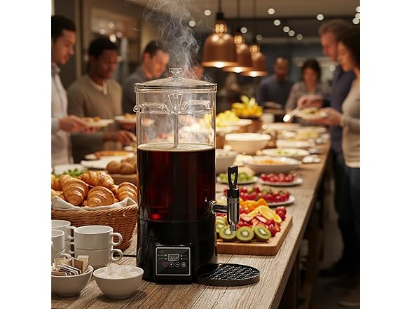 9.5L 60 Cup Commercial Coffee Maker 