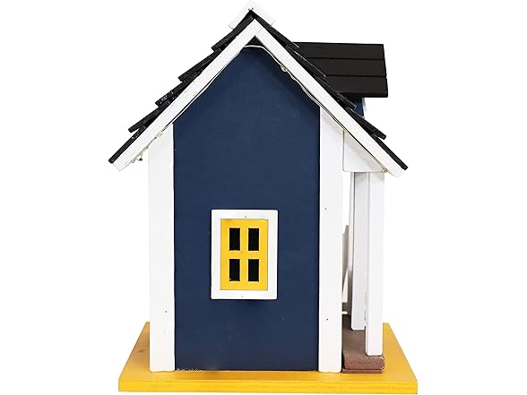 Sunnydaze Decor HB-631 Birdhouse w/ Solar, Charming Cottage