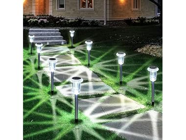 $16.99, Was $24.99, 32% Off! 10 Pack Solar Outdoor Lights dealfomo