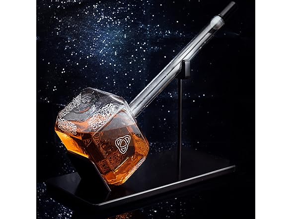 Thors Hammer Whiskey and Wine Decanter