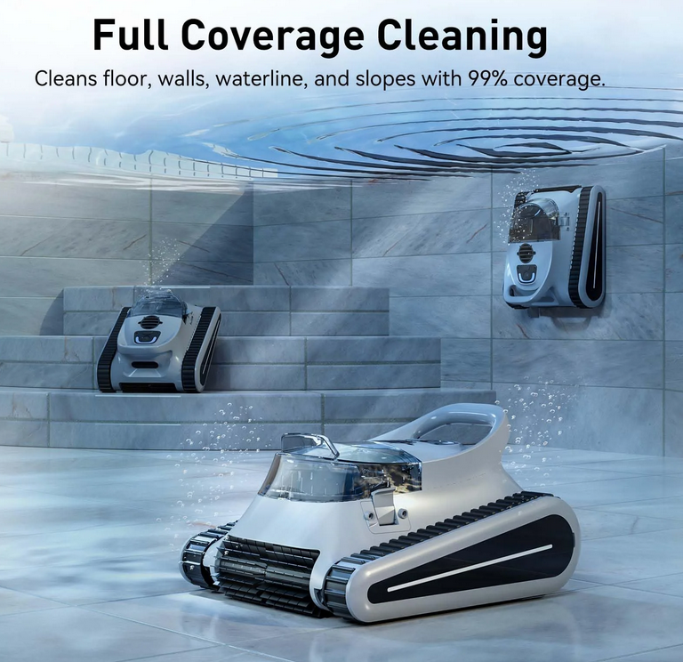 Seauto Crab Cordless Robotic Pool Cleaner Purple - Gallery 8