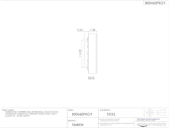 Timken 9181 Tapered Roller Bearing,