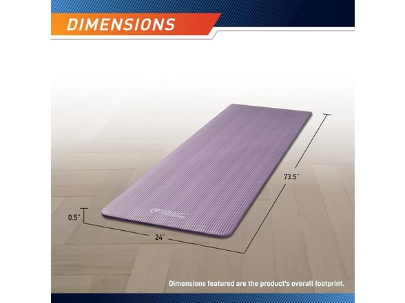 Circuit Fitness 12mm Exercise Yoga Mat