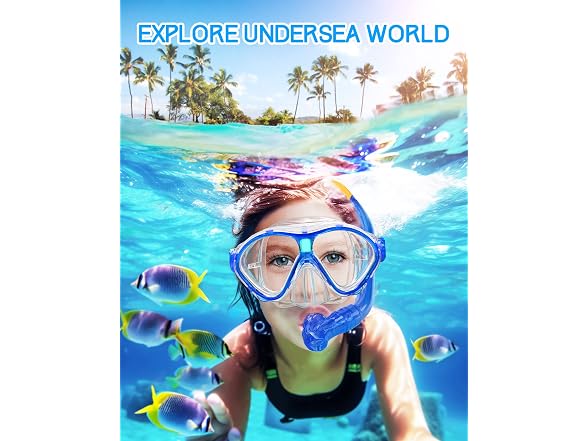Gintenco Snorkeling Gear for Kids (XS)