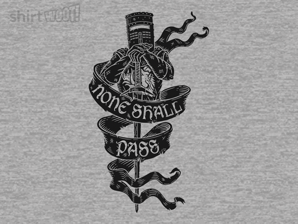 None Shall Pass Tattoo