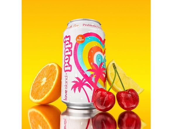12PK Poppi Sparkling Prebiotic Soda Punch Pop