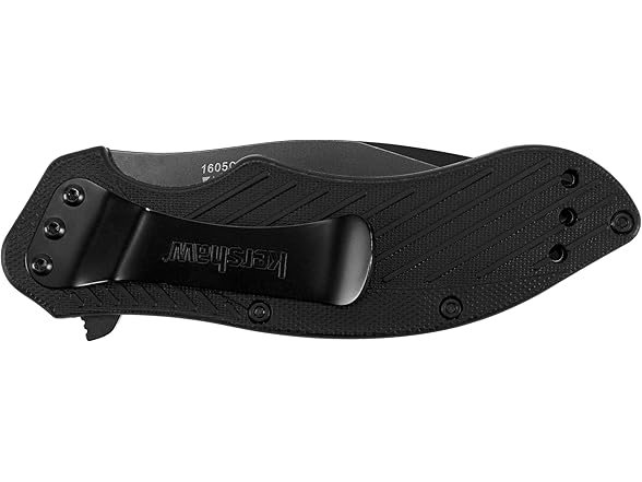 2Pk Kershaw Clash Black Serrated Pocket Knife