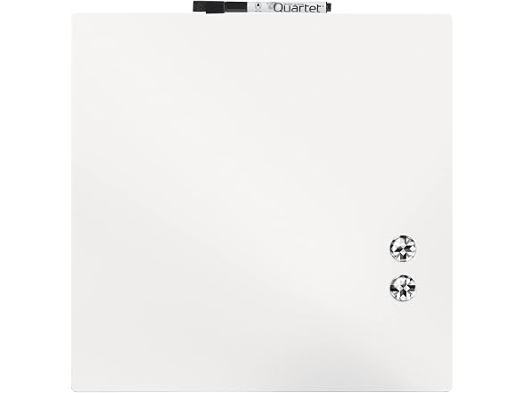 Quartet Frameless Tile Magnetic Dry-Erase Board, 14" x 14"
