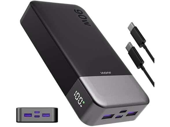 JUOVI 90W Laptop Power Bank 20000mAh