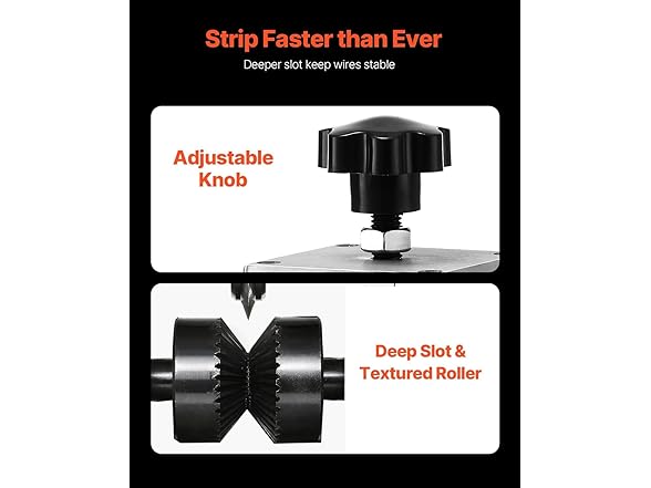 VEVOR Hand-Operated Wire Stripper