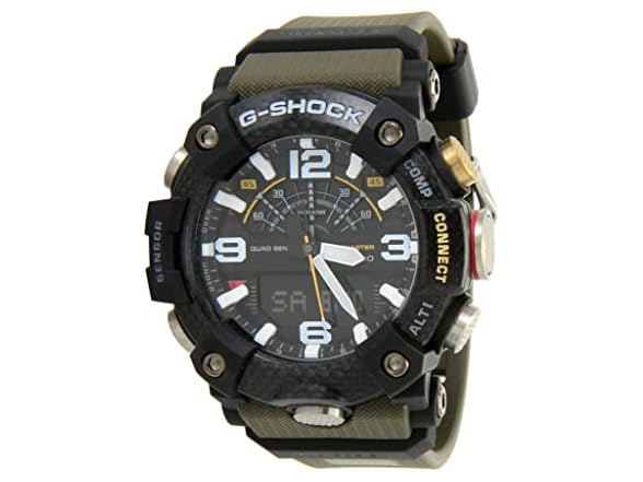 Casio GGB100-1A3 Master of G Mudmaster Men's Watch Green 55mm Carbon (Open Box)