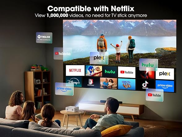 VIZONY Native 1080P Projector