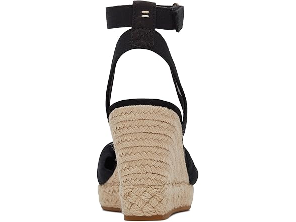 TOMS Women's Marisela Espadrille Wedge Sandal, 9 (Open Box)