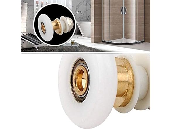 MroMax 27mm Dia Shower Door Wheels