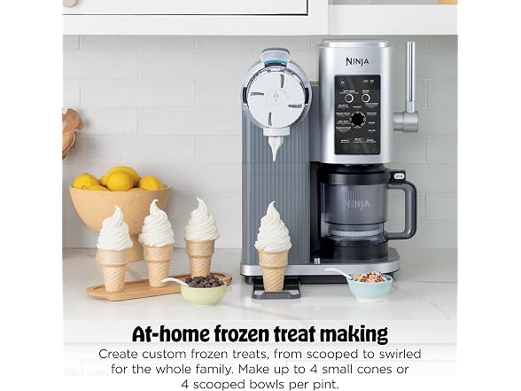 Ninja CREAMi Swirl Ice Cream and Soft Serve Maker