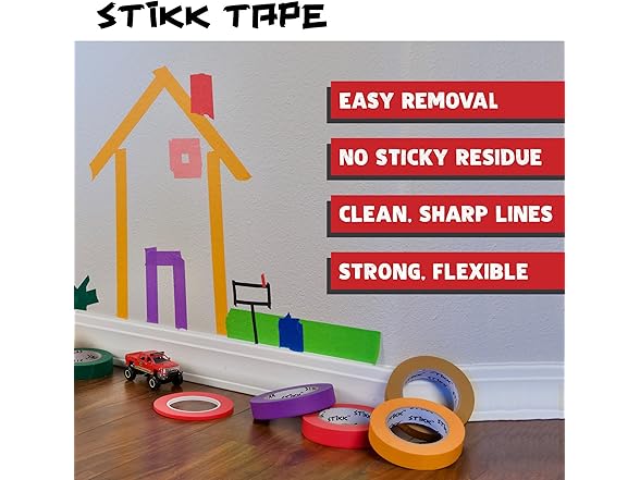 STIKK  4 Pack 2" inch x 60yd