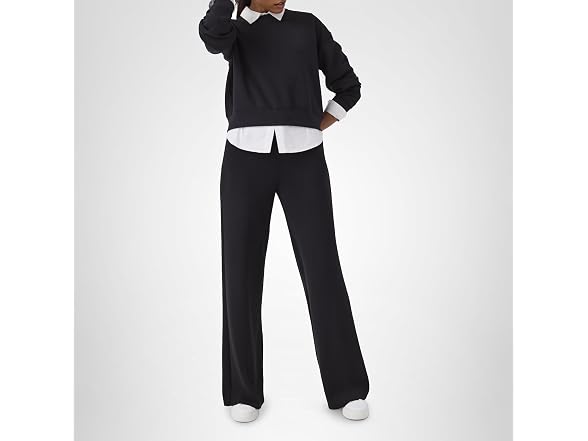 Spanx Women (L) Airessentials Wide Leg Pant