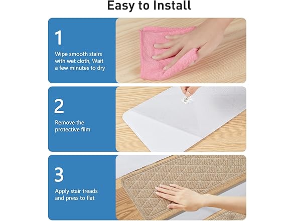 Safotad Non-Slip Stair Treads