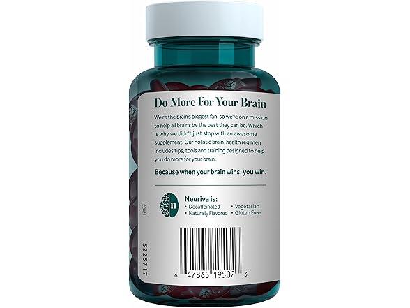 NEURIVA Plus Brain Gummies 50ct