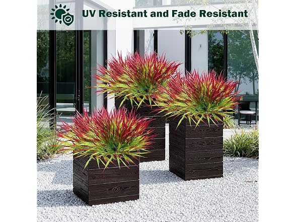 Uieke 12-Bundle Artificial UV Plants