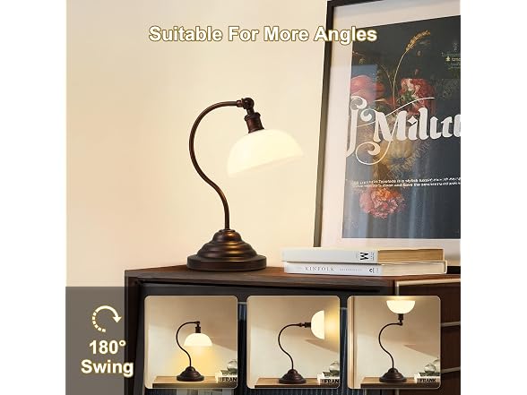 Cordless Table Lamp, Battery Operated