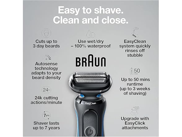 Braun Series 5 5049cs Electric Shaver