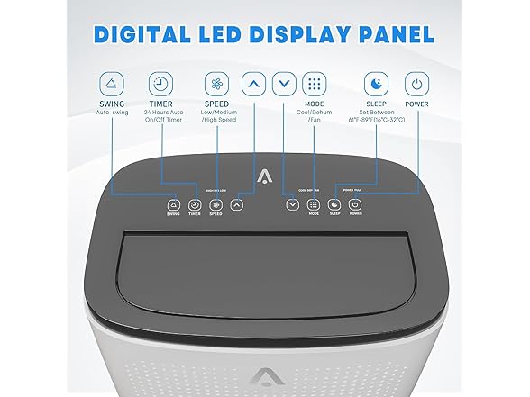 GAOMON 14000 BTU Portable Air Conditioner