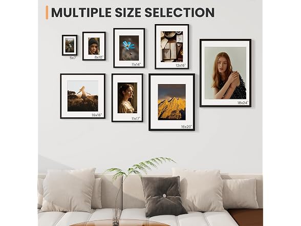 Fun Memories 11x14 Picture Frames Black