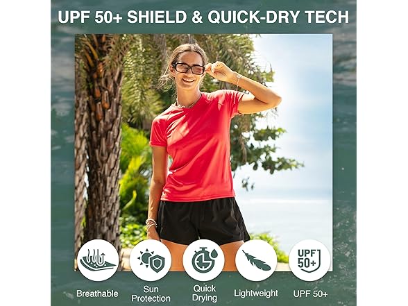Kanu Surf Women's Active Swim Shirt (M)