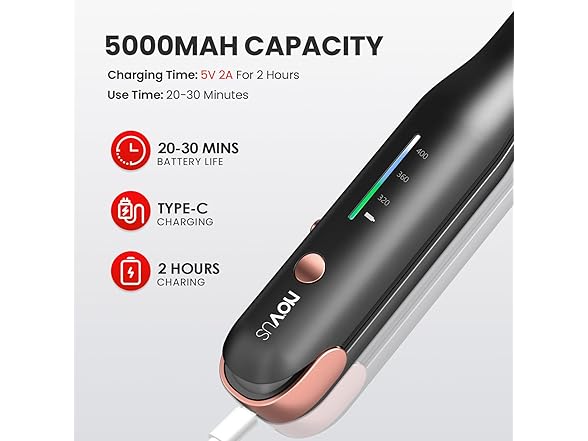 Novuspro Cordless Hair Straightener