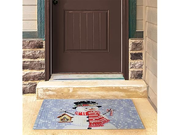 Sunnydaze Holiday Entrance Mat 17.5" x 29"