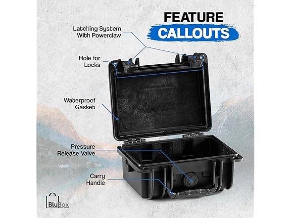 BluBox TSA Approved Waterproof Camera