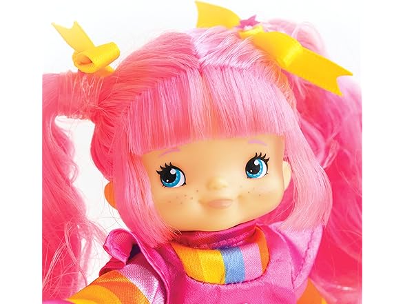 Rainbow Brite 5.5-inch Tickled Pink Poseable Doll