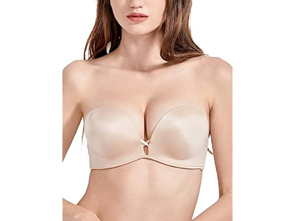 Dobreva Women (32B) Push Up Strapless Bra 32B Bras