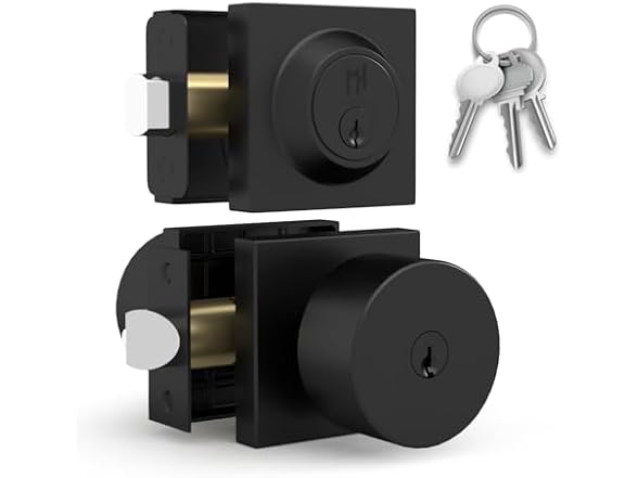 Matte Black Entry - Combo