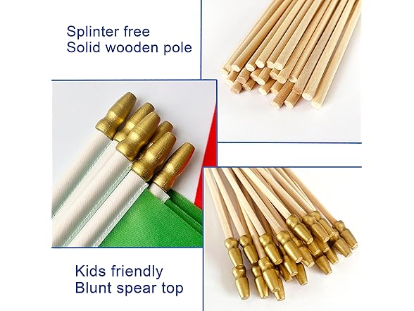 Italy Flags 8x12" Mini Handheld 12pk