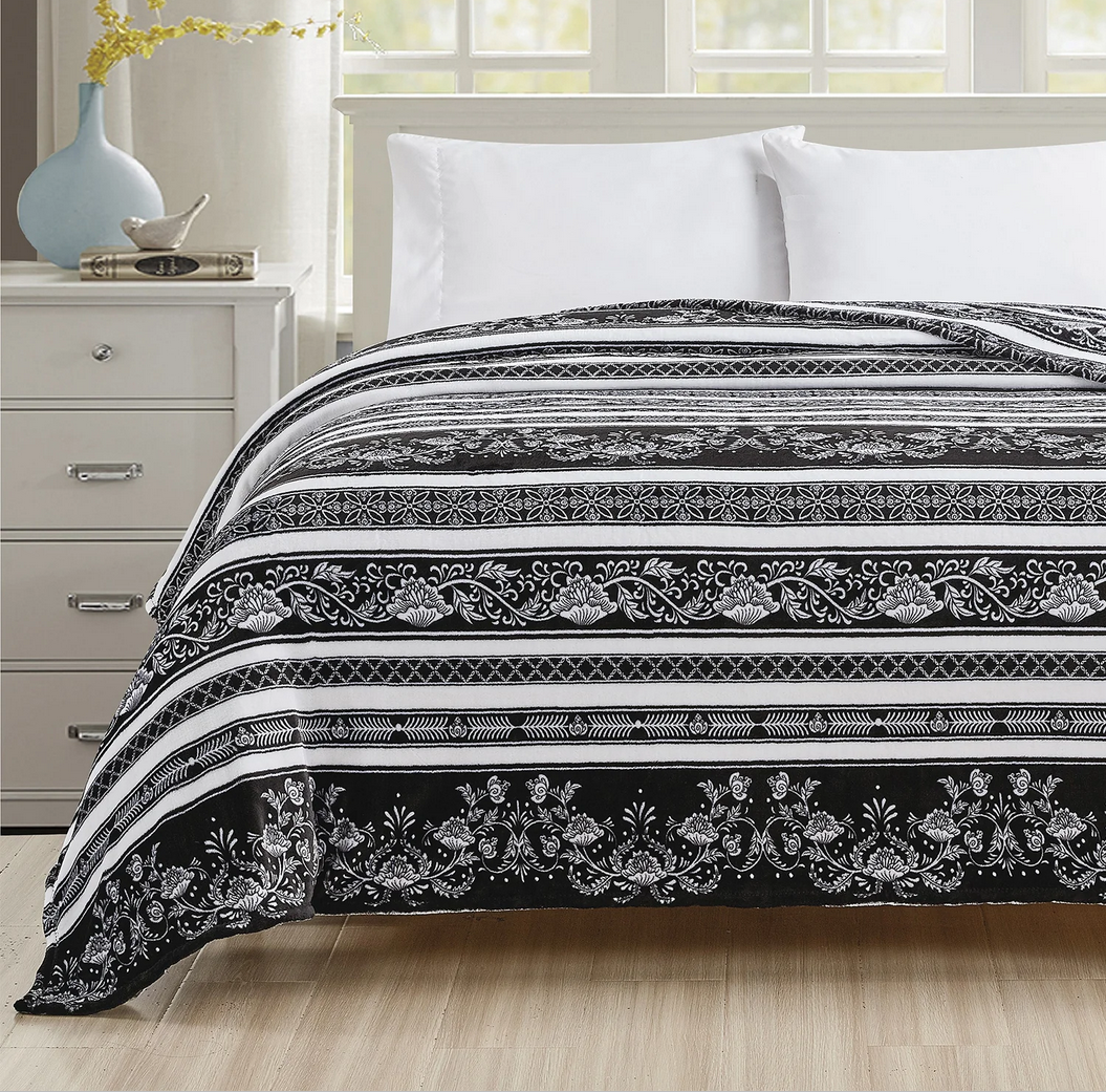 Luxury Home Ultra-Soft Printed Bed Blanket - Gallery 18