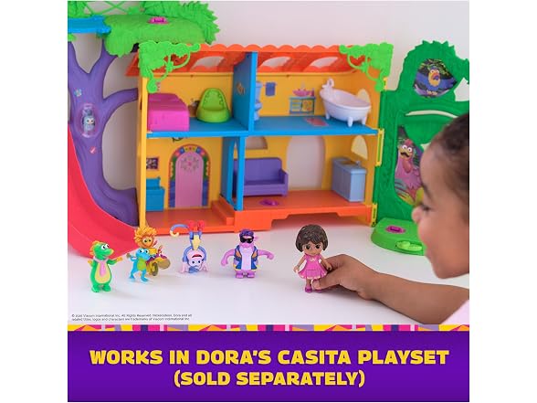Dora Fantastic Friends Gift Pack, 5 Collectible Toy Action Figures