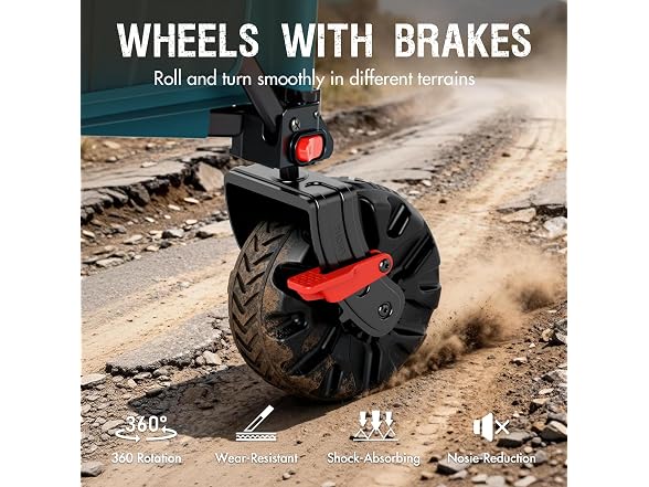 Portal Black 300L Foldable Wagon Cart
