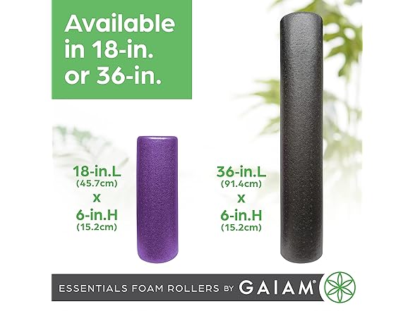 Gaiam Essentials Foam Roller