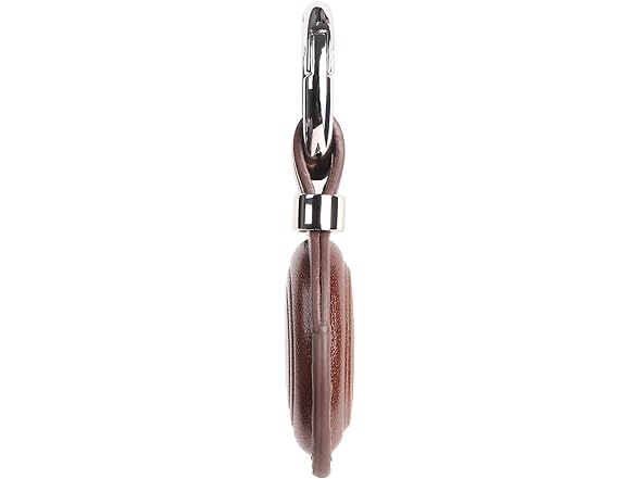Genuine Leather AirTag Keychain Holder